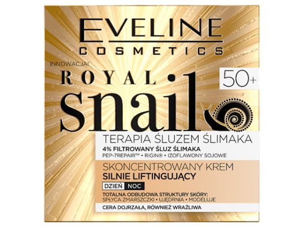 Royal Snail 50+ skoncentrowany krem silnie liftingujący na dzień i na noc 50ml Discount