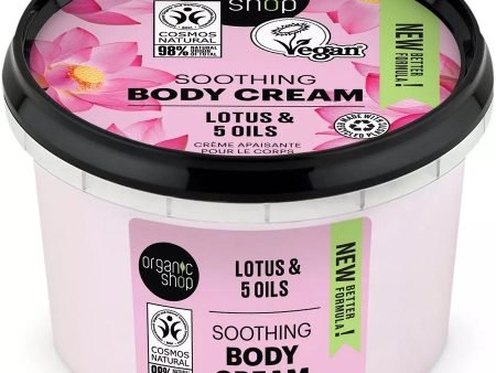 Soothing Body Cream kojący krem do ciała Lotus & 5 Oils 250ml Discount