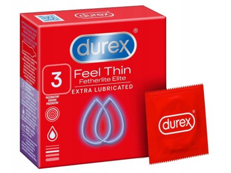 Durex prezerwatywy Fetherlite Elite 3 szt ultracienkie For Cheap