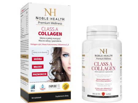 Premium Wellness Class A Collagen kolagen w tabletkach 90szt Online now