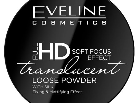 Full HD Soft Focus Loose Powder utrwalająco-matujący puder sypki z jedwabiem 6g Online Hot Sale