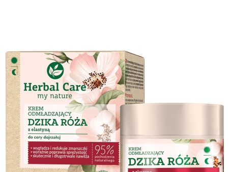 Herbal Care krem odmładzający do twarzy Dzika Róża z Elastyną 50ml on Sale