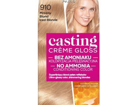 Casting Creme Gloss farba do włosów 910 Mroźny Blond Online Hot Sale