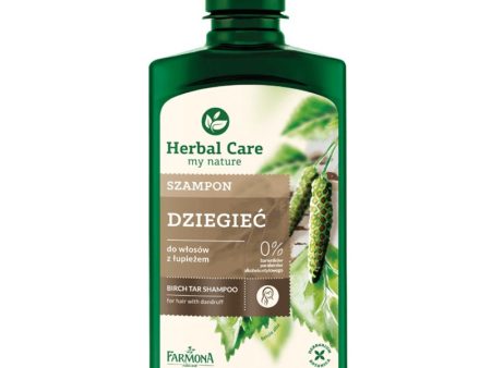 Herbal Care Dziegieć szampon do włosów z łupieżem 330ml Online Hot Sale