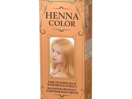 Henna Color balsam koloryzujący z ekstraktem z henny 2 Jantar 75ml Supply