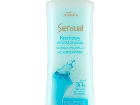 Sensual kremowy żel pod prysznic Kolagen Morski 500ml Online now