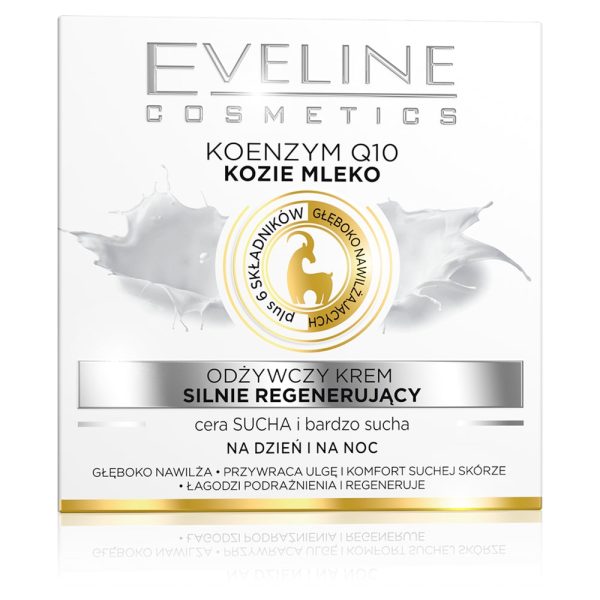 Koenzym Q10 + Kozie Mleko odżywczy krem silnie regenerujący dzień noc 50ml For Cheap