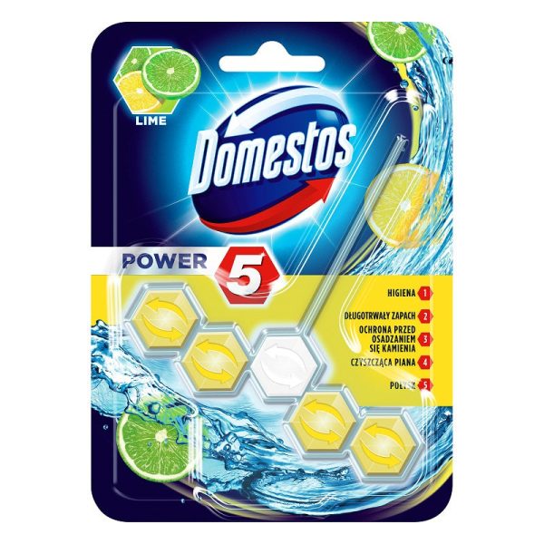 Power 5 Lime kostka toaletowa 55g Hot on Sale