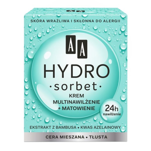 Hydro Sorbet krem multinawilżenie+matowienie cera mieszana tłusta 50ml Online Sale