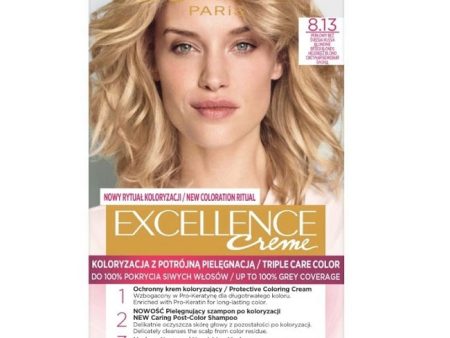 Excellence Creme farba do włosów 8.13 Perłowy Beż on Sale