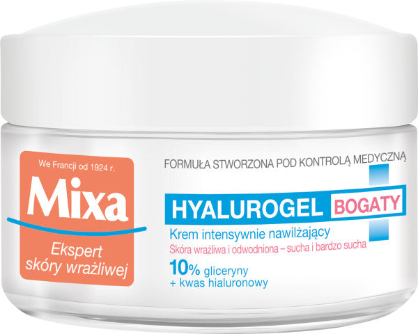 Hyalurogel bogaty krem intensywnie nawilżający 50ml Online now