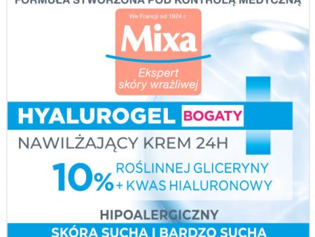 Hyalurogel bogaty krem intensywnie nawilżający 50ml Online now