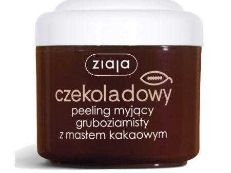 Masło Kakaowe czekoladowy peeling myjący gruboziarnisty 200ml For Cheap