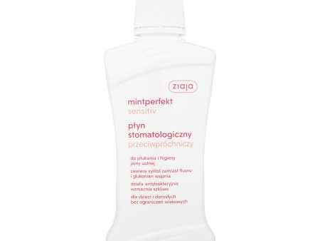 Mintperfekt Sensitiv płyn stomatologiczny przeciwpróchniczy 500ml For Sale