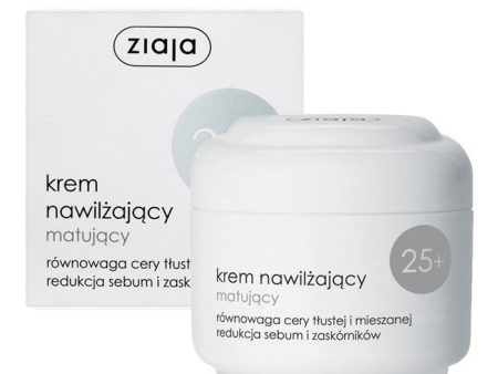 Krem nawilżający matujący 25+ cera tłusta i mieszana 50ml Online Sale